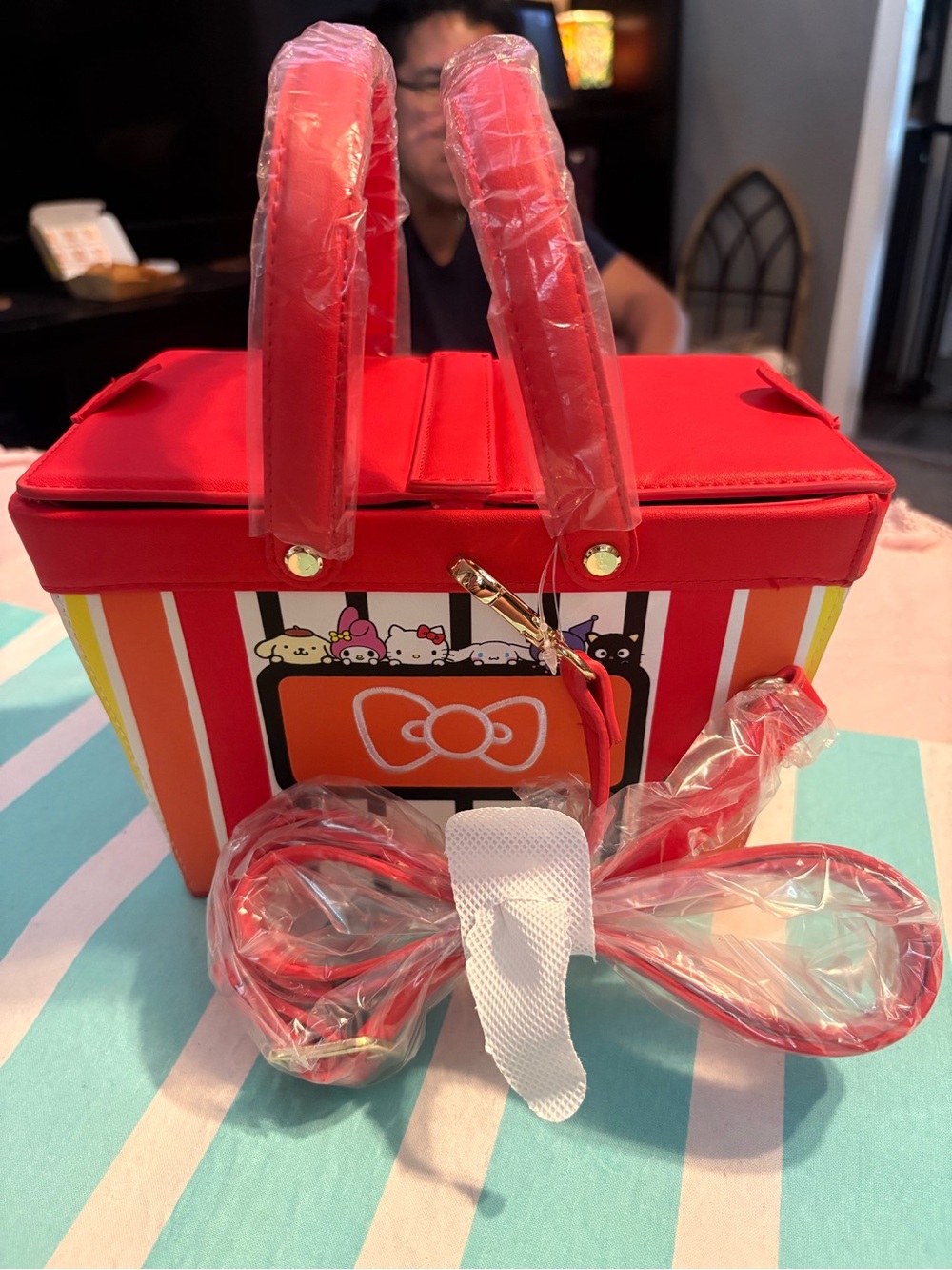 Boxlunch Hello Kitty Picnic Basket Purse